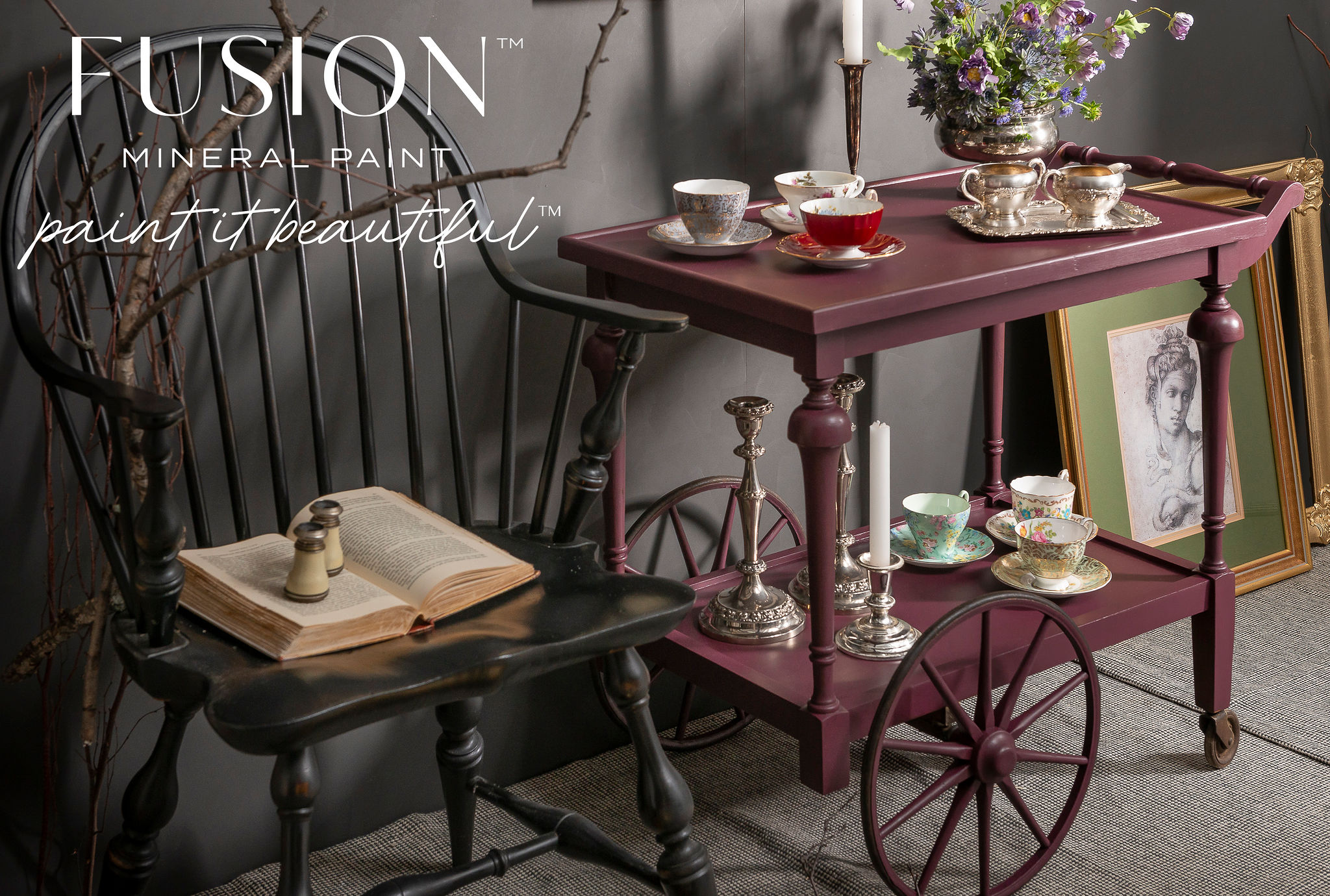 Elderberry Fusion mineral Paint Goed Gestyled brielle