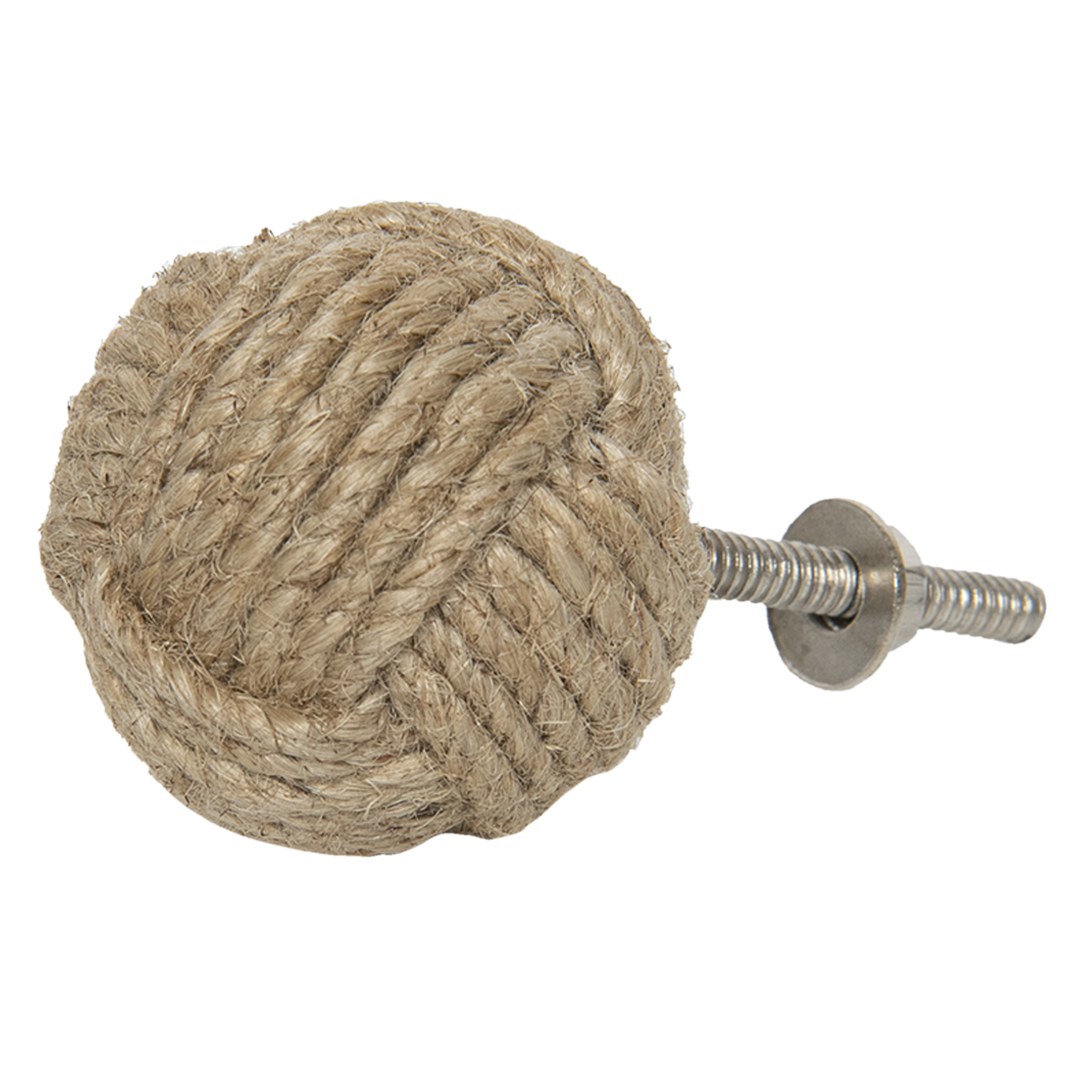 Meubelknop deurknop bal jute goed gestyled brielle