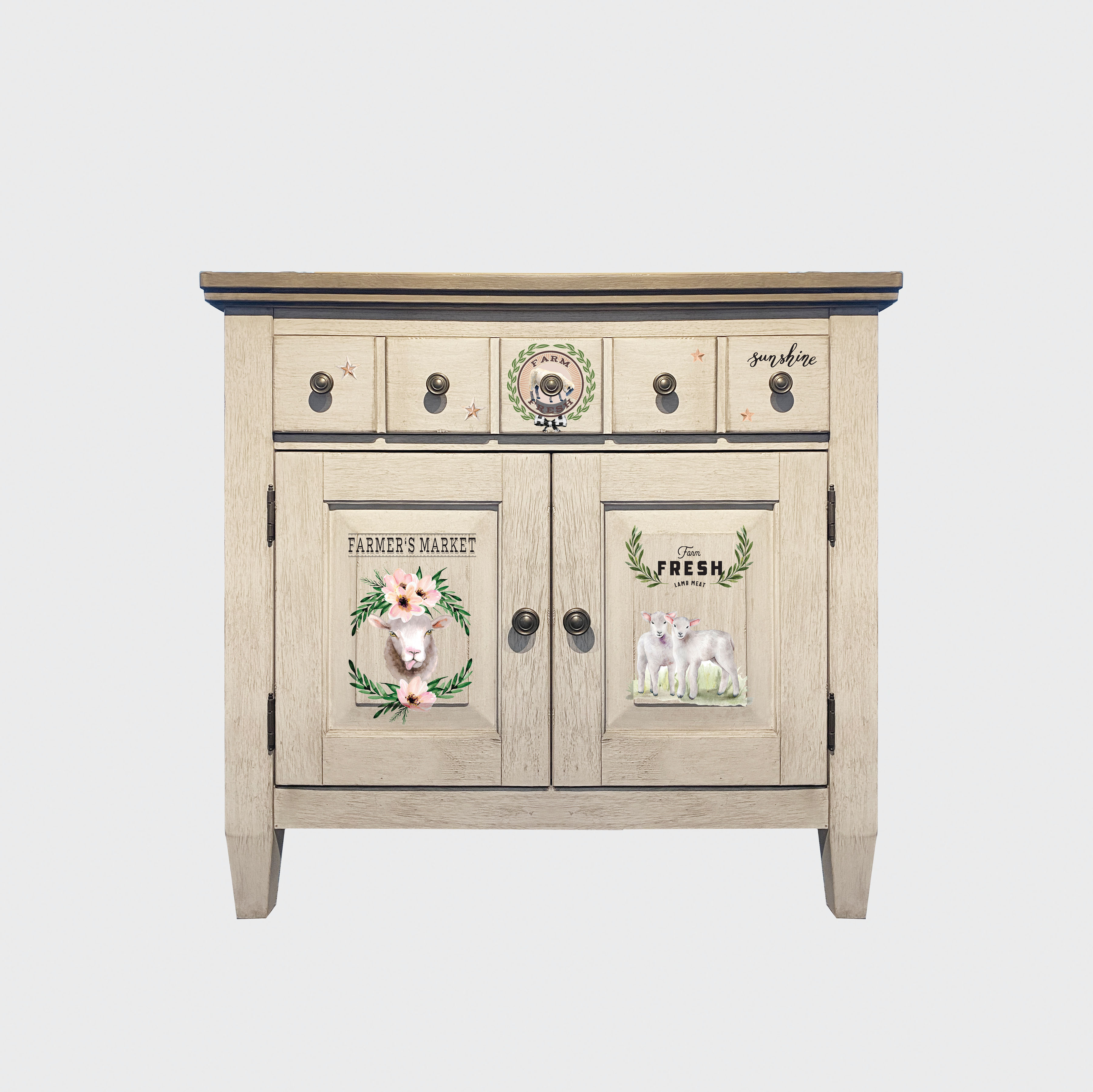 meubel transfer Sweet Lamb transfer Goed Gestyled Brielle