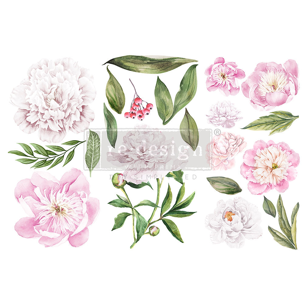 meubel transfer Morning Peonies transfer Goed Gestyled Brielle
