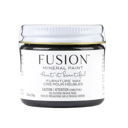 Furniture wax black fusion mineral paint goed gestyled brielle