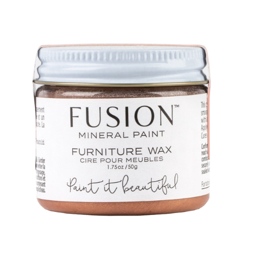 Furniture wax copper fusion mineral paint goed gestyled brielle