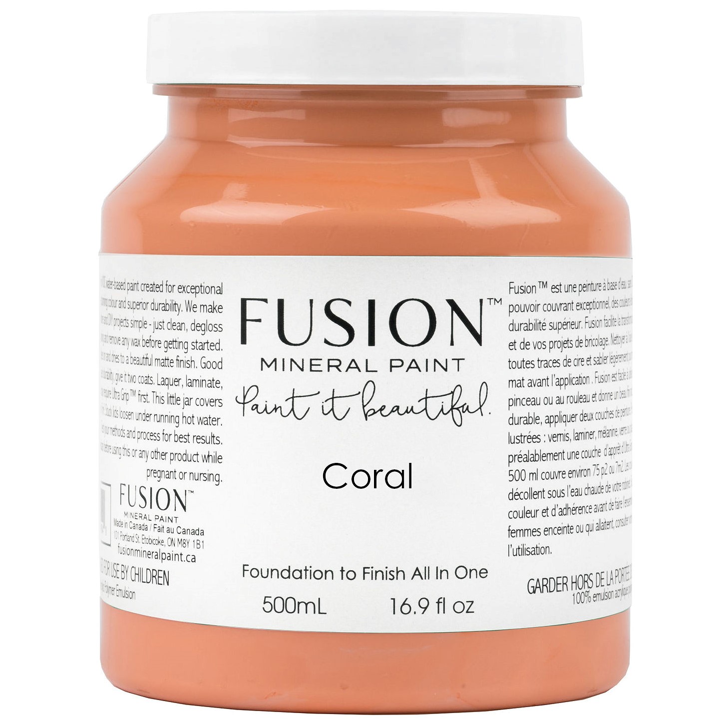 Coral Fusion Mineral Paint Goed Gestyled Brielle