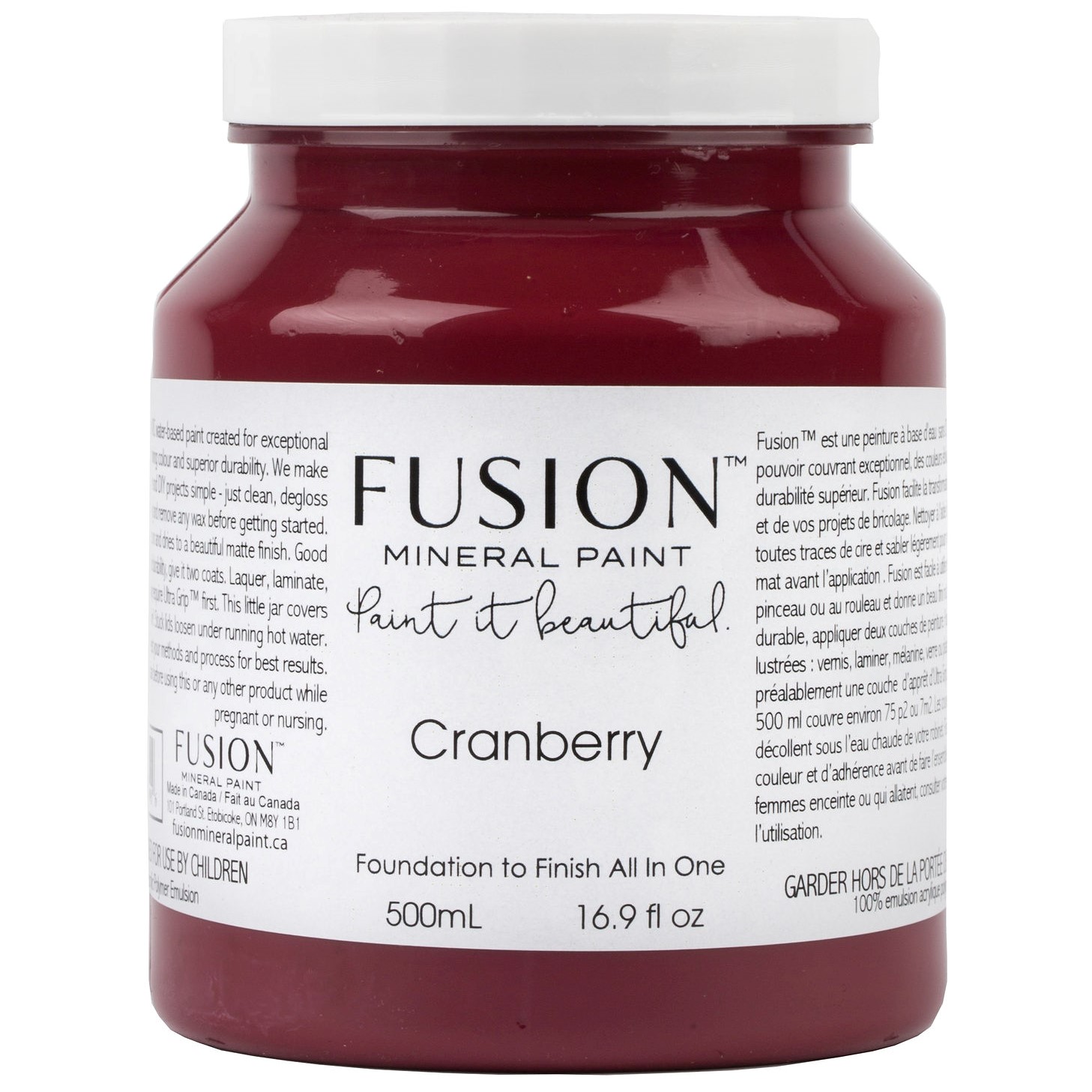 Cranberry fusion mineral paint Goed Gestyled Brielle