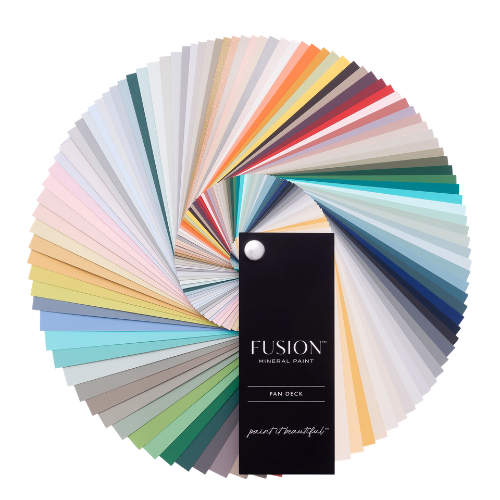 kleurenwaaier, fan decks Fusion Mineral Paint kleurenkaart Goed Gestyled Brielle