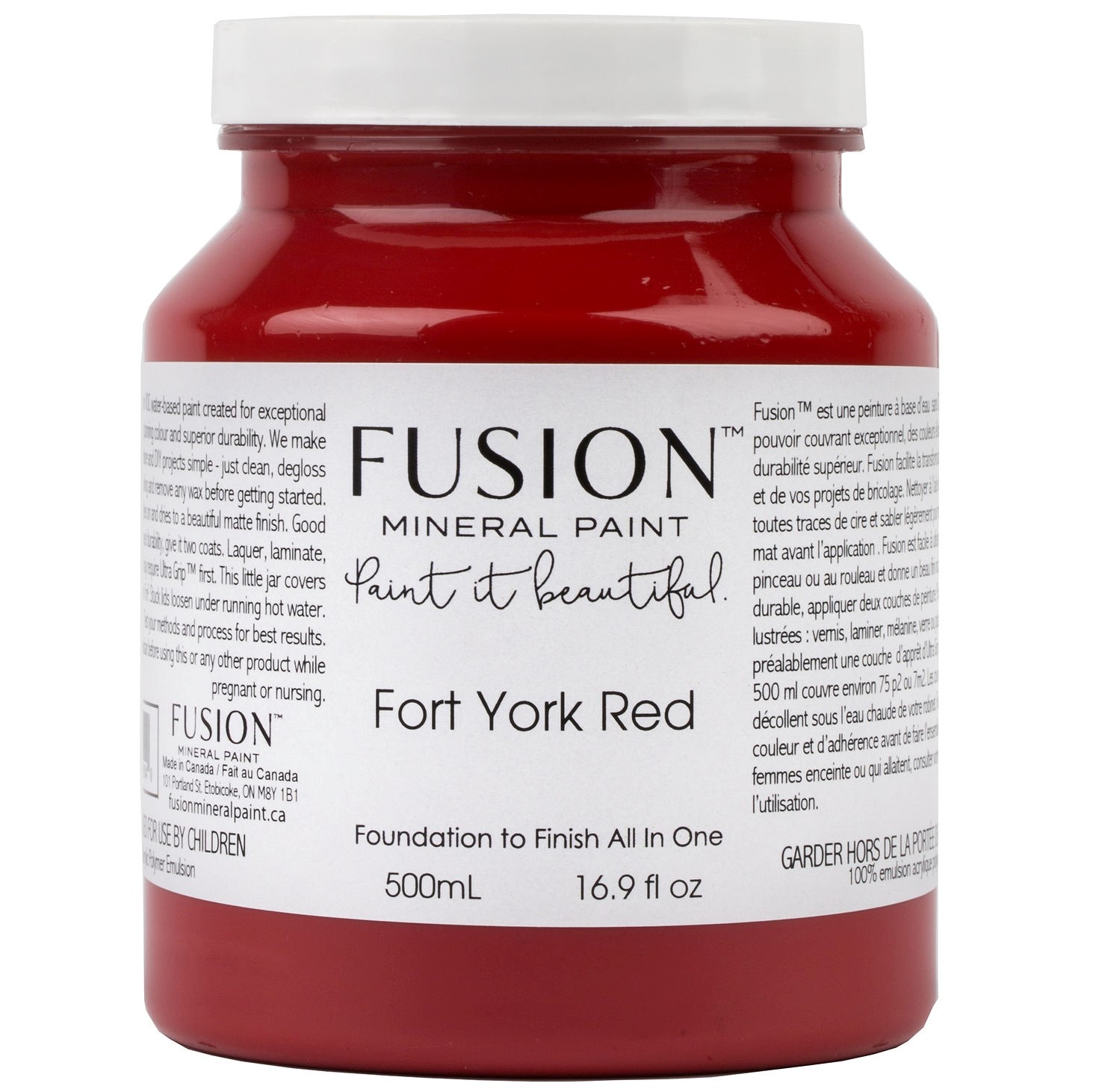 Fort York Red Fusion Minerail Paint Goed Gestyled Brielle