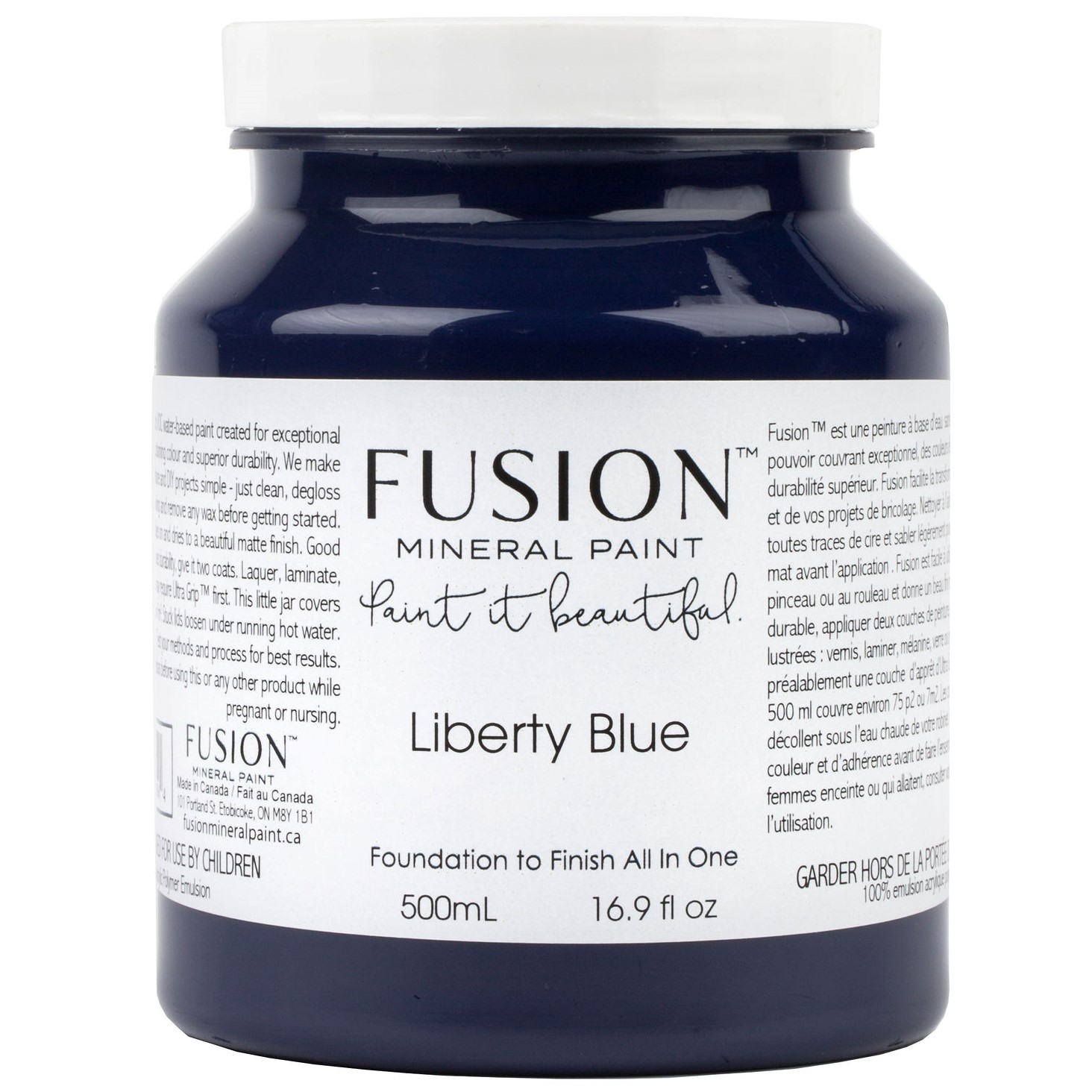 Liberty Blue Fusion Mineral Paint Goed Gestyled Brielle