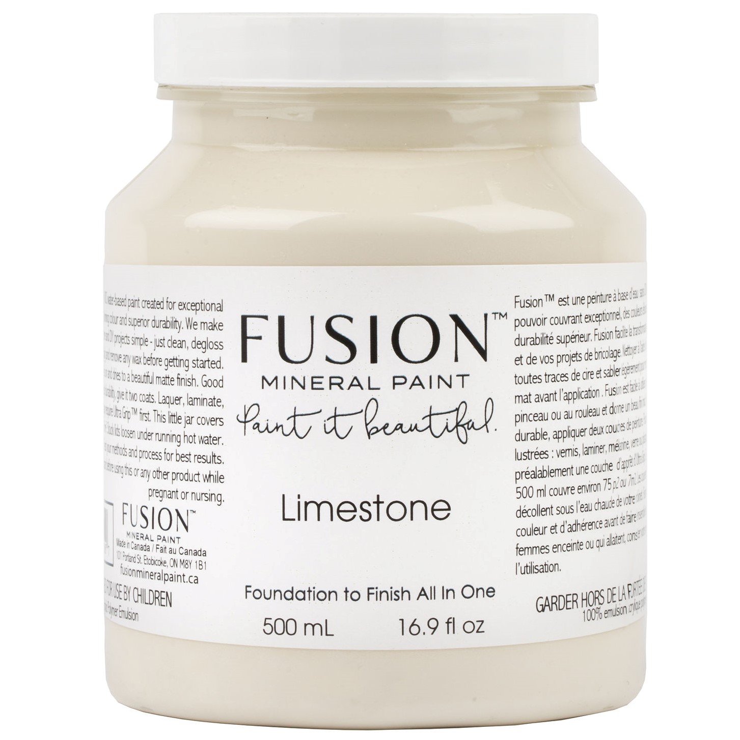 Limestone fusion mineral paint Goed Gestyled Brielle