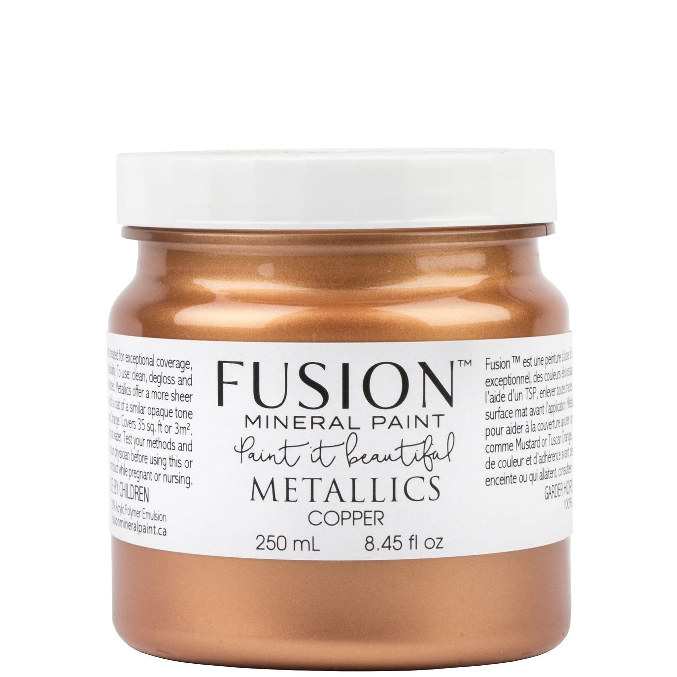 Copper metallic Fusion Mineral Paint Goed Gestyled Brielle