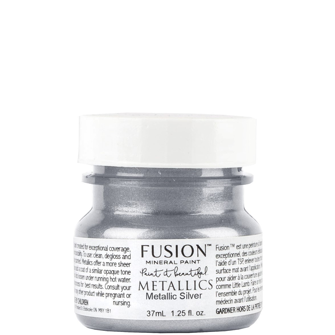 Silver Fusion Mineral Paint Goed Gestyled Brielle