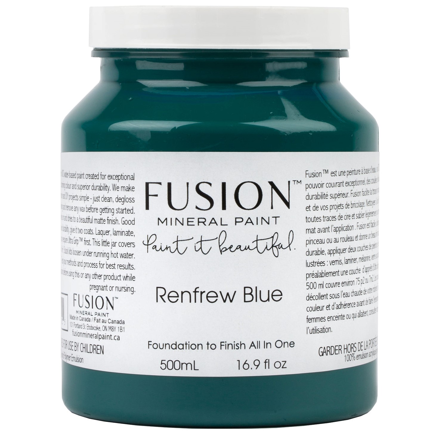 Renfrew Blue Fusion Mineral Paint Goed Gestyled Brielle