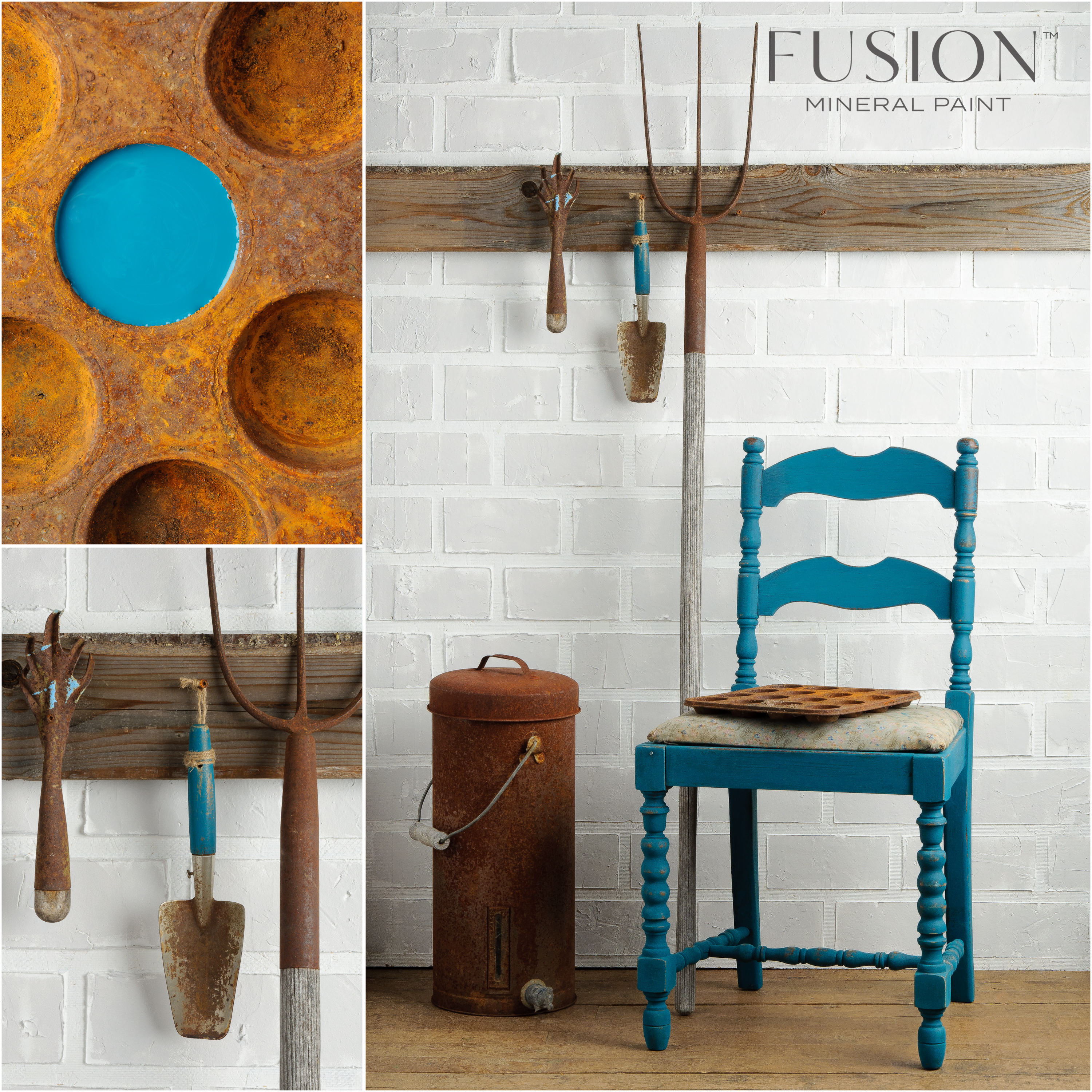 Renfrew Blue Fusion Mineral Paint Goed Gestyled Brielle
