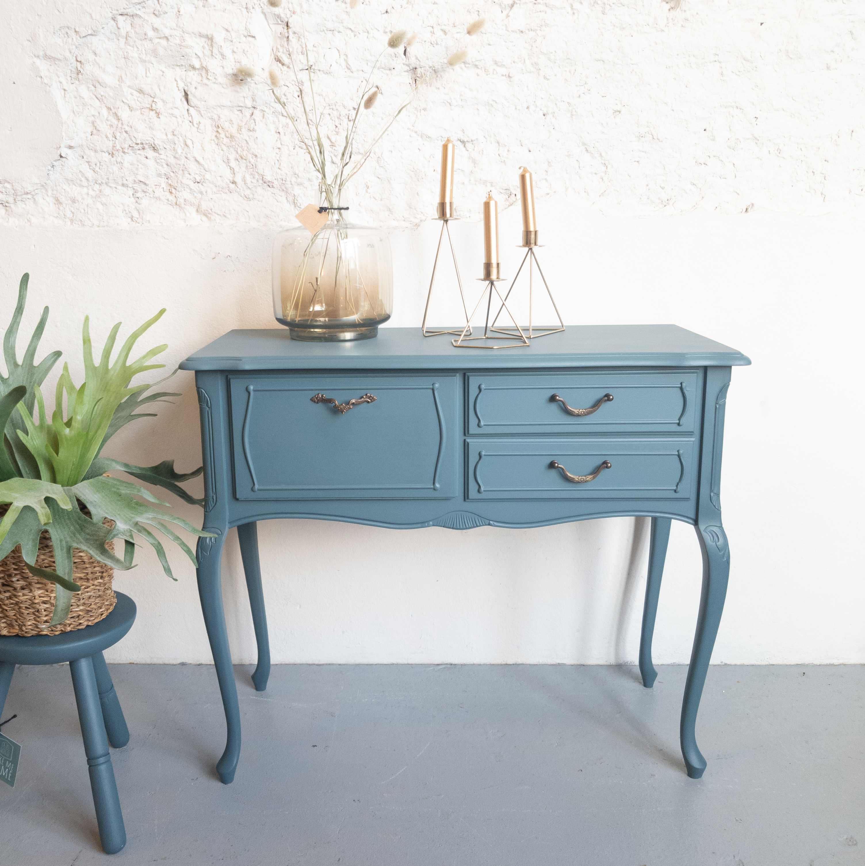 sidetable kastje homestead blue fusion mineral paint goed gestyled brielle