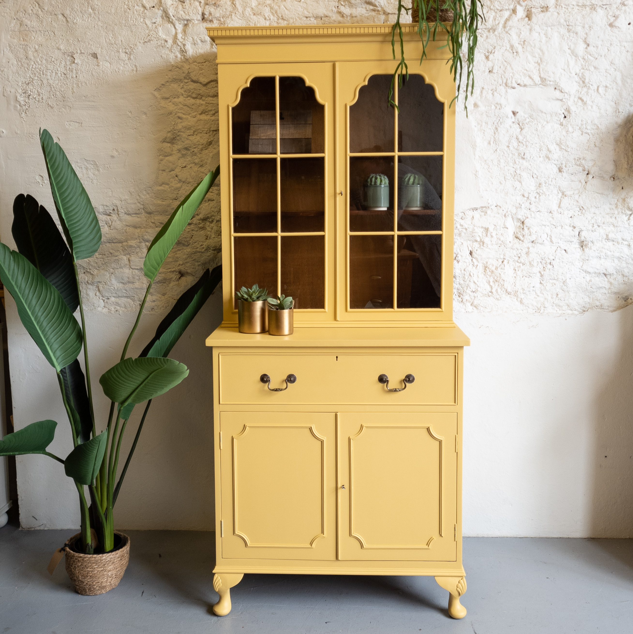 Buffetkast met secretaire Prairie Sunset Goed Gestyled brielle meubels opknappen Fusion Mineral Paint