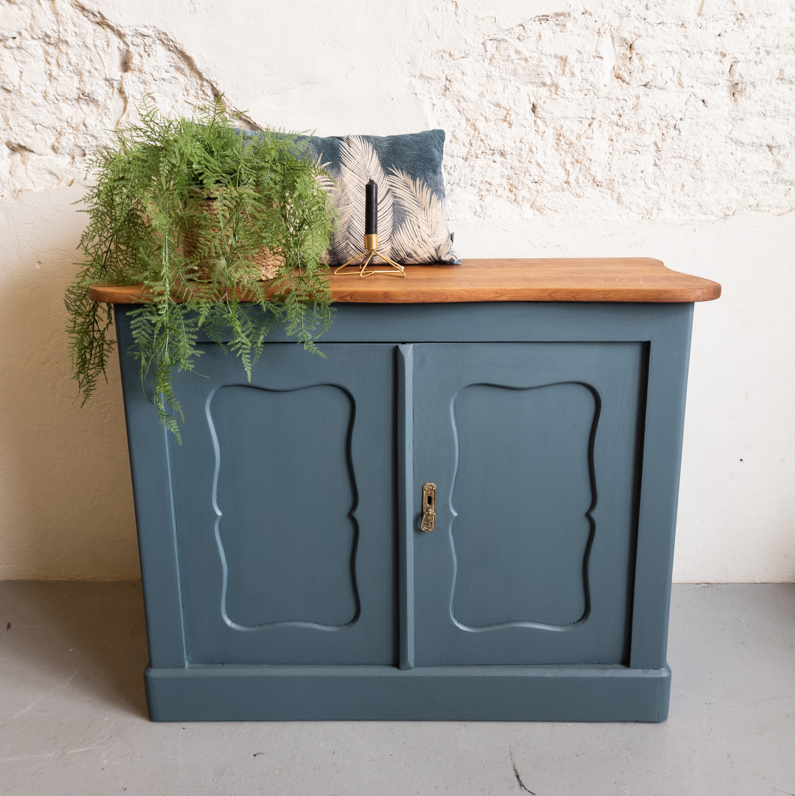 commode dressoir goed gestyled brielle, home stead blue fusion mineral paint.