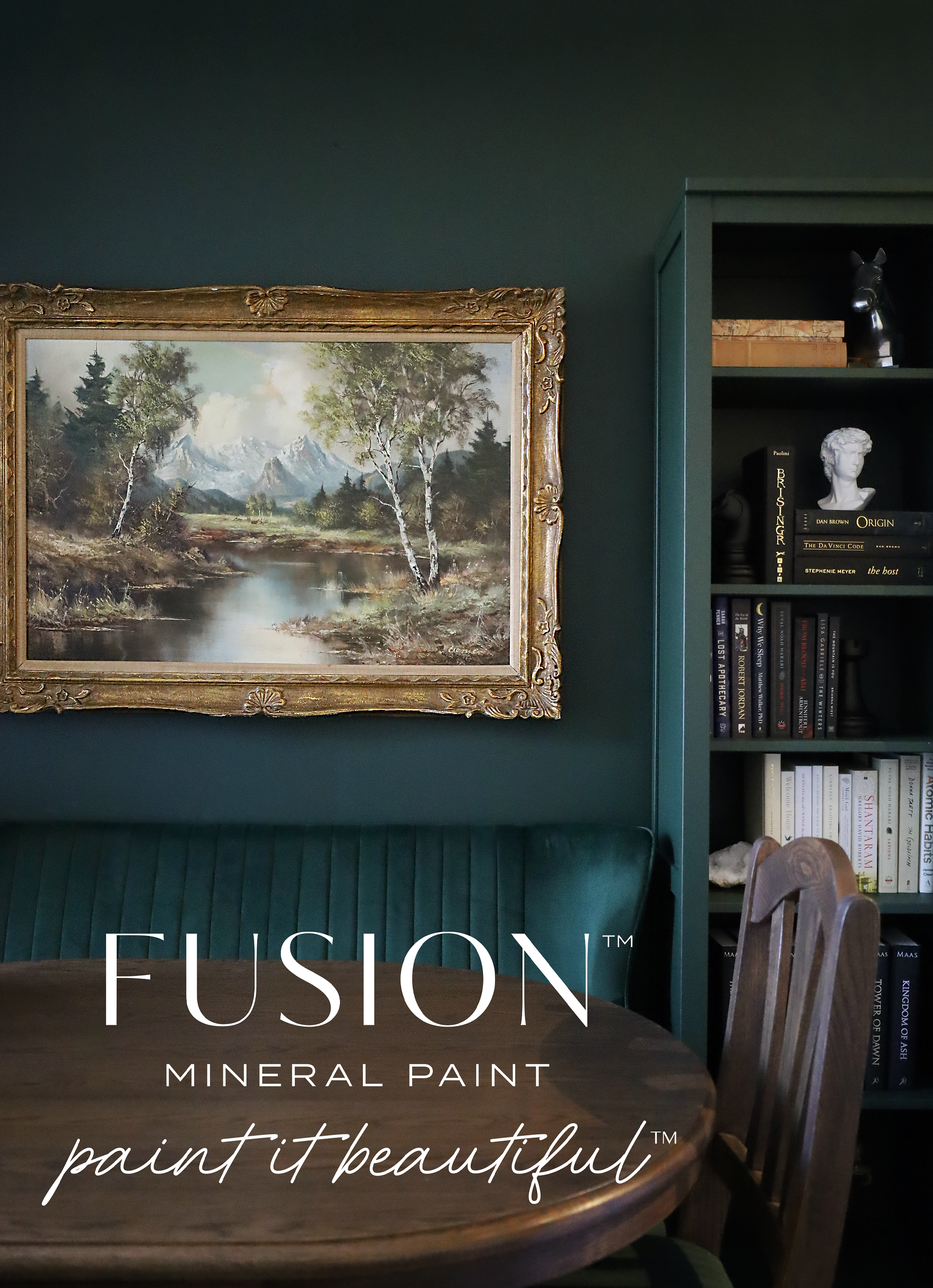 Manor green fusion mineral paint goed gestyled brielle