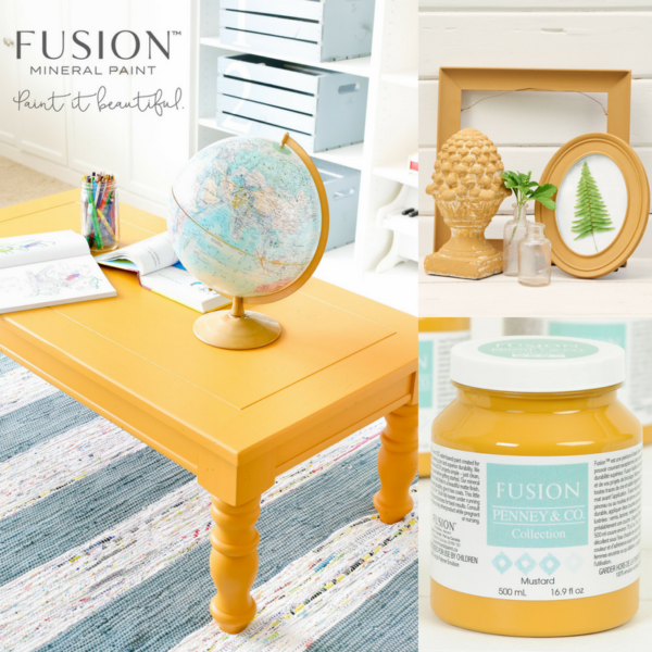 Mustard Fusion Minerail Paint Goed Gestyled Brielle