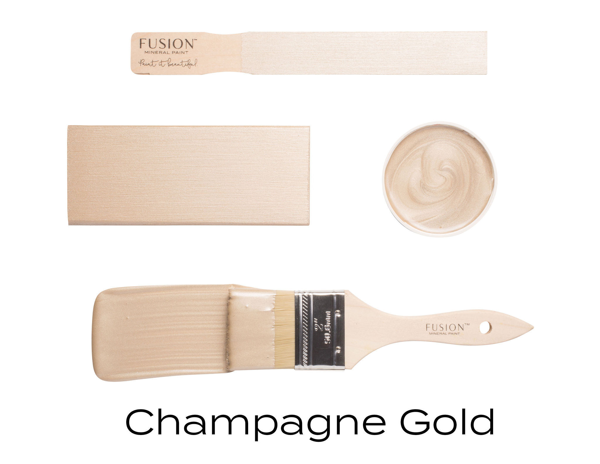 Champagne Gold  metallic Fusion Mineral Paint Goed Gestyled Brielle
