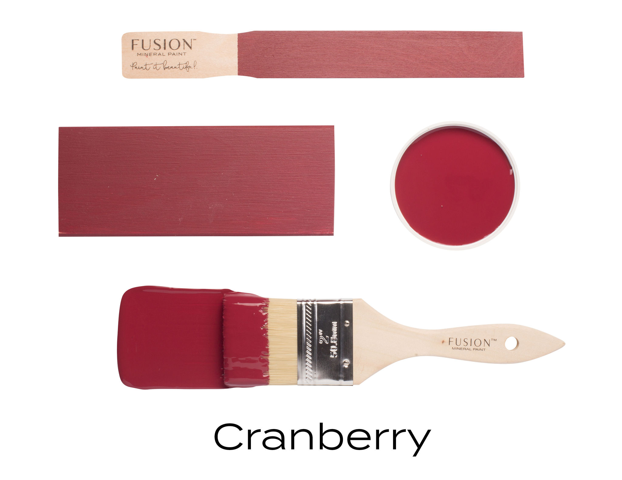 Cranberry fusion mineral paint Goed Gestyled Brielle