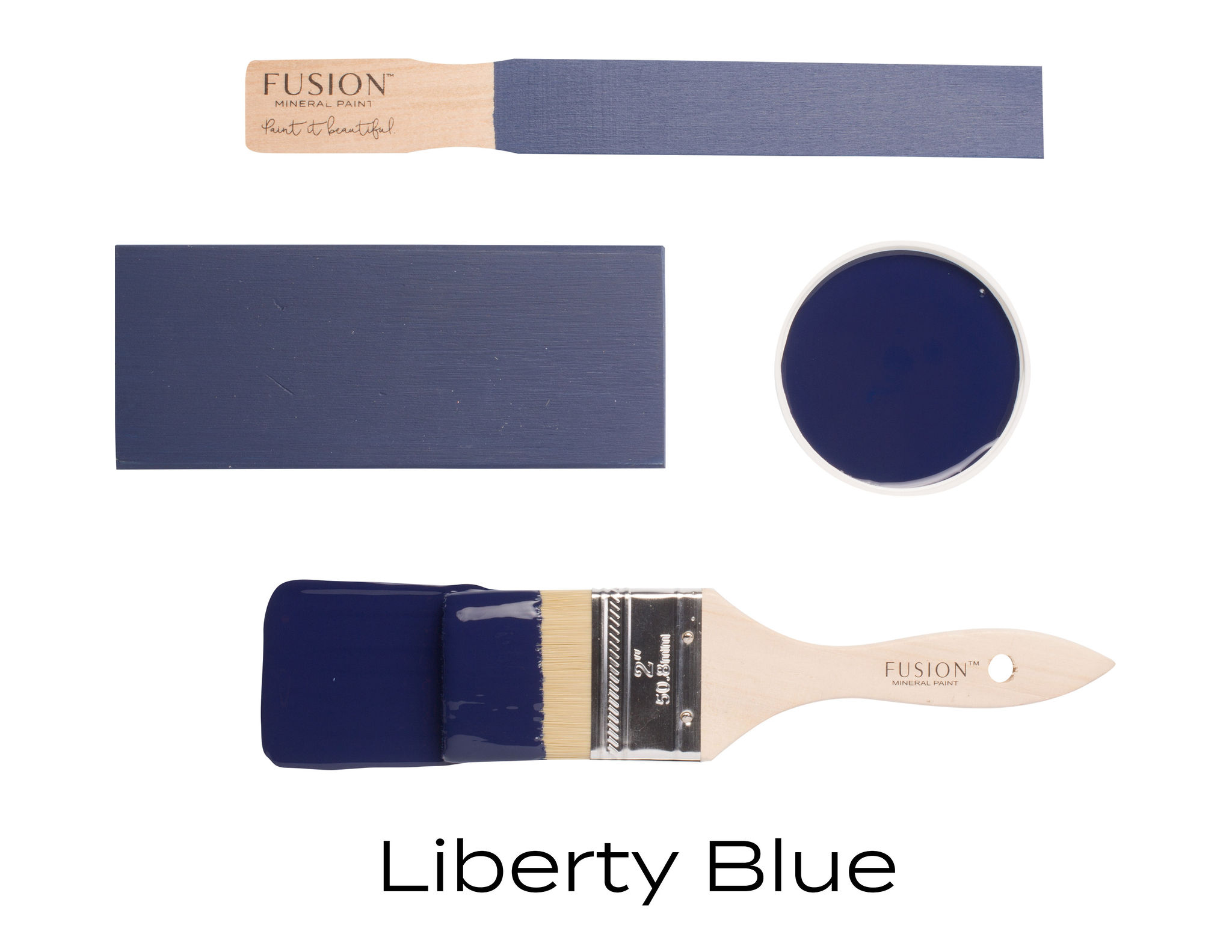 Liberty Blue Fusion Mineral Paint Goed Gestyled Brielle