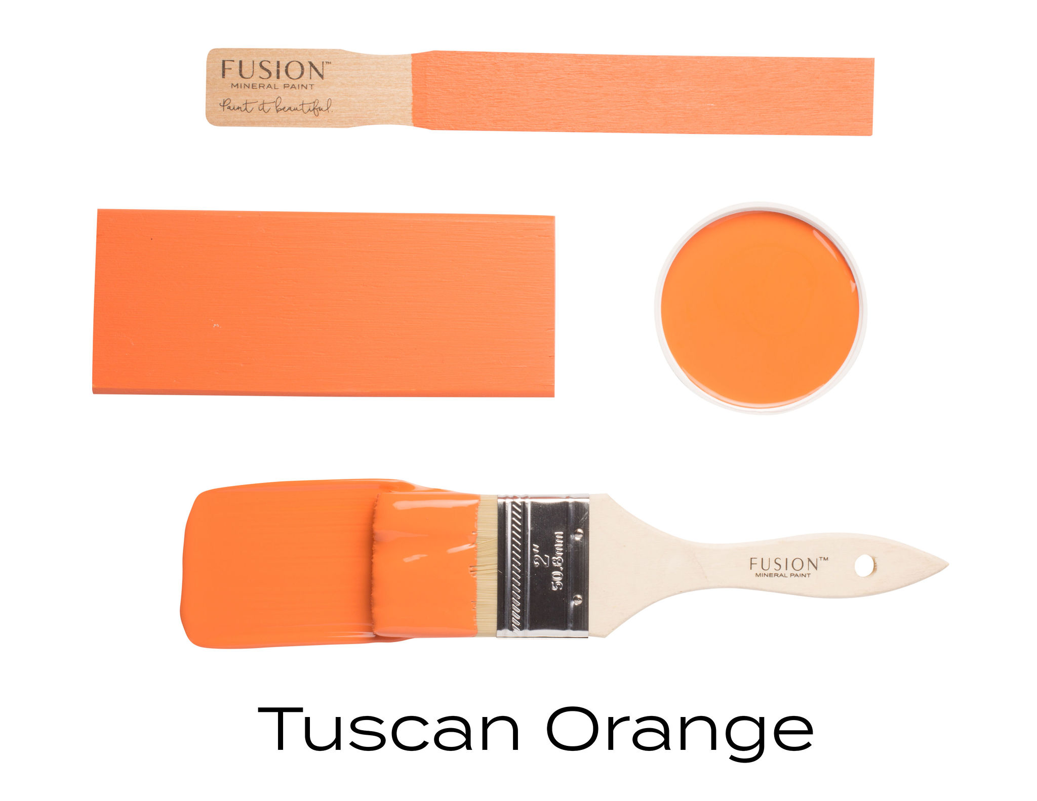 Tuscan Orange fusion mineral paint