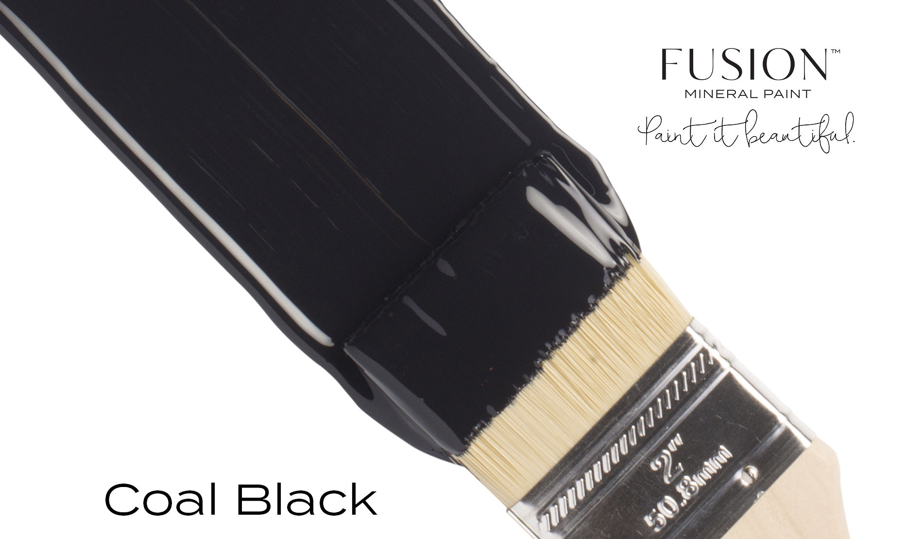 Coal Black Fusion Minerail Paint Goed Gestyled