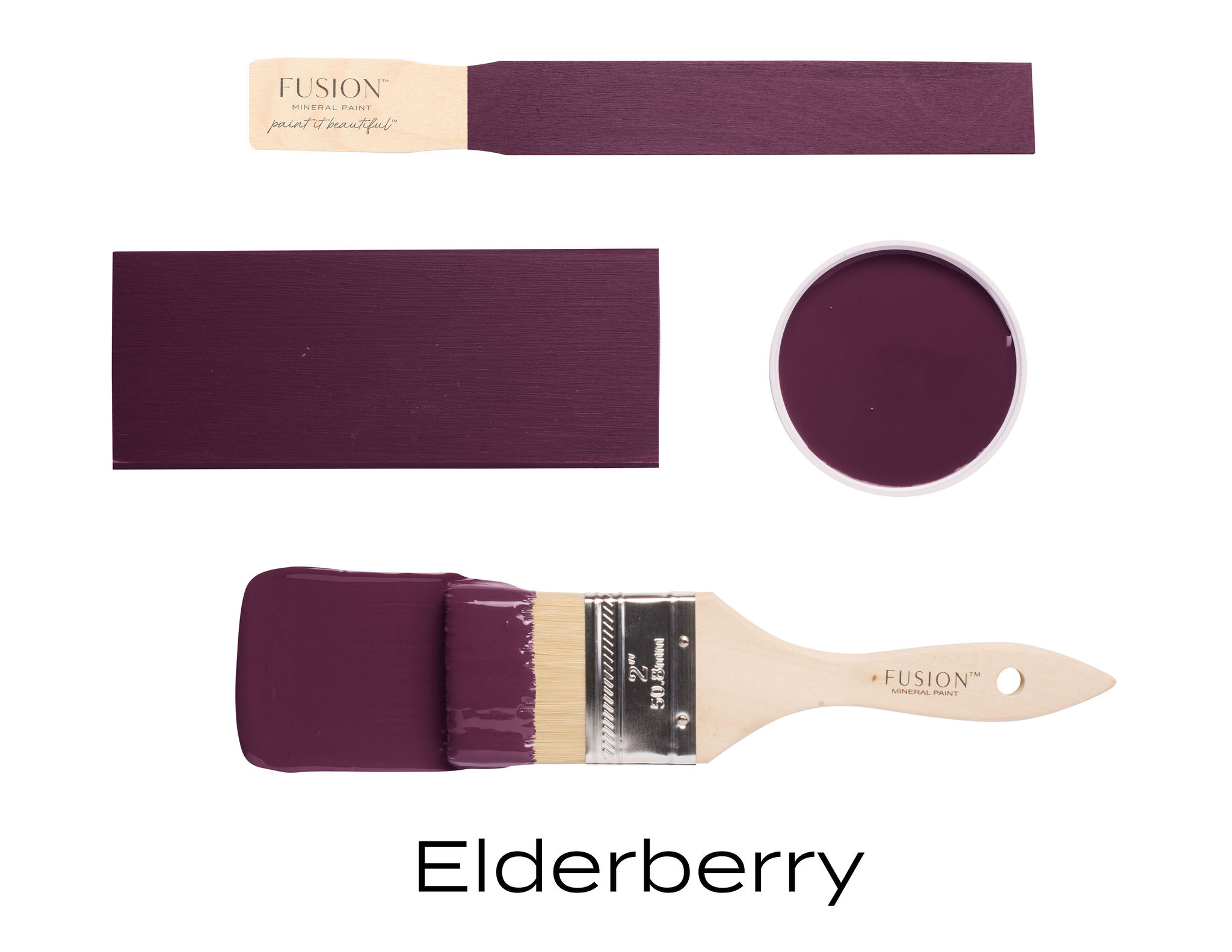 Elderberry mini tester Fusion mineral Paint Goed Gestyled brielle