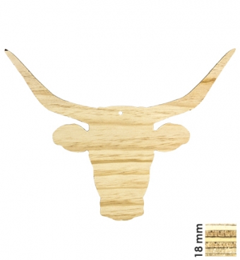 Houten stier