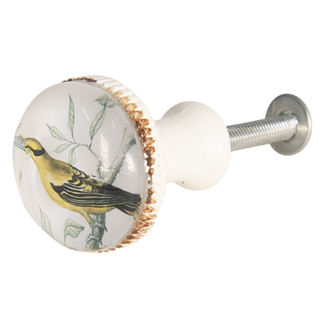 Deurknop vogel | Geel