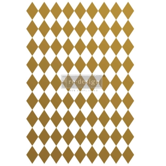 meubel transfer Gold Harlequin transfer Goed Gestyled Brielle