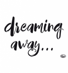 Dreaming away sjabloon A4