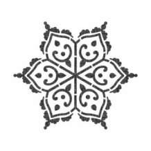 Adoor mandala sjabloon XL