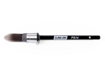 De ClingOn! PS14 De Cling On kwasten zijn perfect voor een strak resultaat, verliezen geen haren en kunnen makkelijk worden s