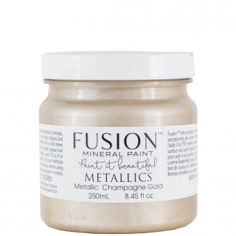 Champagne Gold metallic Fusion Mineral Paint Goed Gestyled Brielle