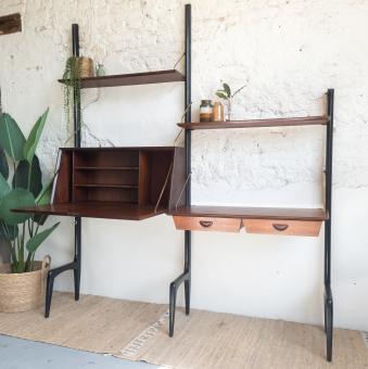 Vintage wandsysteem Louis van Teeffelen. Goed Gestyled Brielle