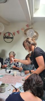 diy workshop bij goed gestyled in Brielle. voorne aan zee. creatieve workshop. vrijgezelle feestje, personeel uitje ,