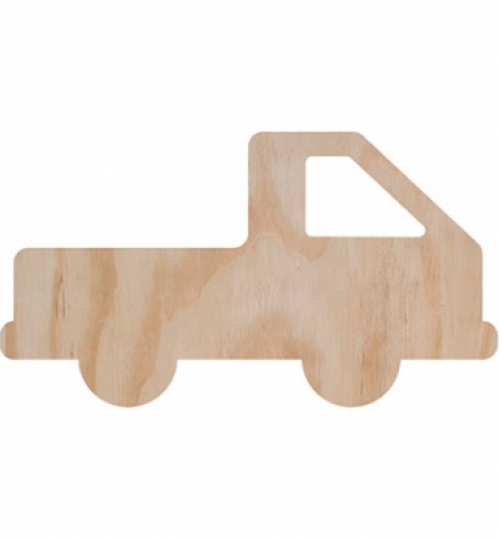 Deco wood truck Goed Gestyled Brielle