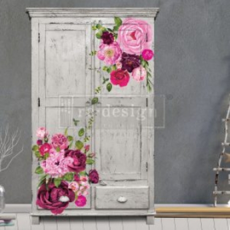 Meubel transfer Lush Floral  goed gestyled brielle