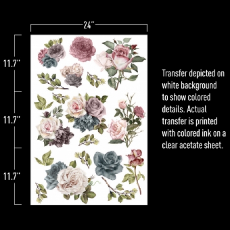 meubel transfer Vintage Dream bloemen transferGoed Gestyled Brielle