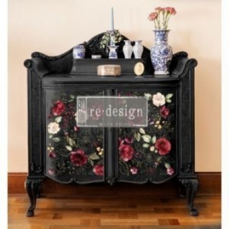 Meubel transfer Midnight Floral goed gestyled brielle