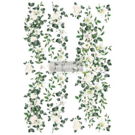 meubel transfer Trellis Flowers bloemen transfer Goed Gestyled Brielle