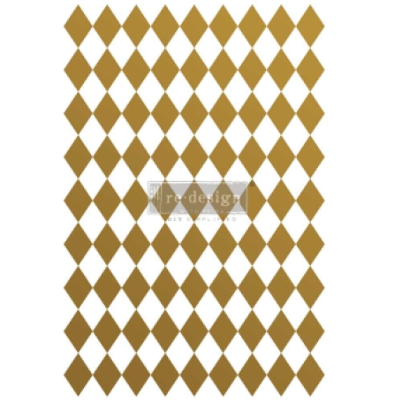 meubel transfer Gold Harlequin transfer Goed Gestyled Brielle