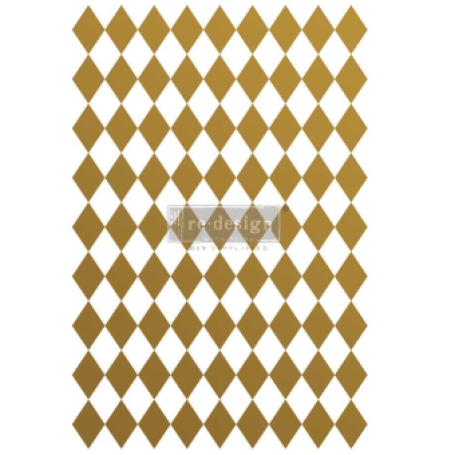 meubel transfer Gold Harlequin transfer Goed Gestyled Brielle