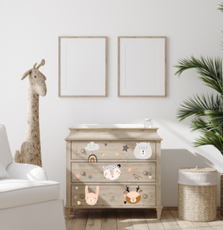 meubel transfer Boho Critter transfer Goed Gestyled Brielle