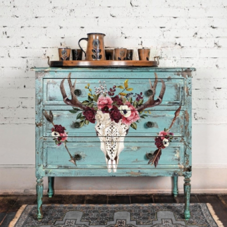 Beautifully Native transfer met bloemen Goed Gestyled Brielle