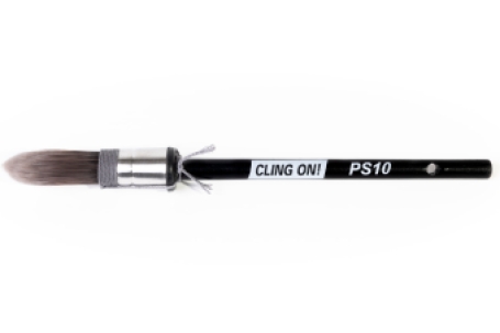 De ClingOn! PS10 De Cling On kwasten zijn perfect voor een strak resultaat, verliezen geen haren en kunnen makkelijk worden s