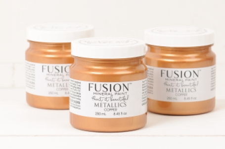 Copper metallic Fusion Mineral Paint Goed Gestyled Brielle