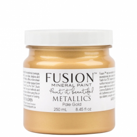 Pale gold metallic Fusion Mineral Paint Goed Gestyled Brielle