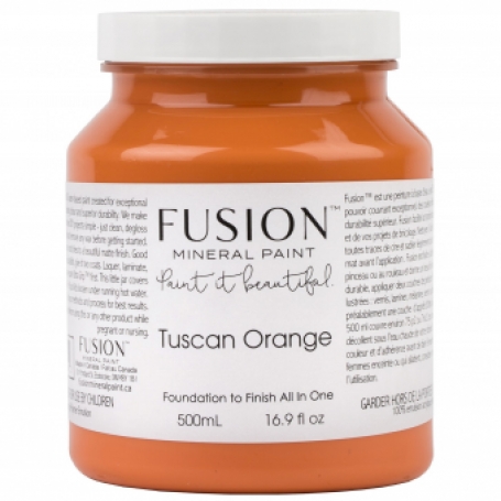 Tuscan Orange fusion mineral paint Goed Gestyled Brielle