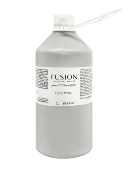 Lamp White Fusion mineral paint Goed Gestyled Brielle